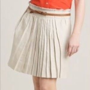J Crew Pleated Skirt